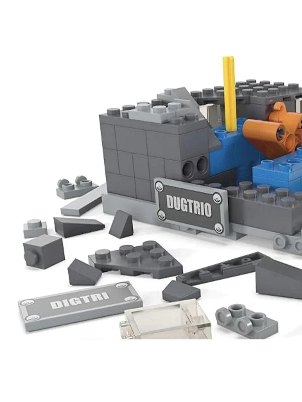 MEGA Nintendo Pokemon Mini Motion Dugtrio 350 Pieces Building Blocks Set | New